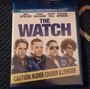 THE WATCH on BLU-RAY + DVD + DIGITAL COPY Ben Stiller